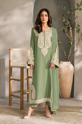 BATIK -3PC LAWN EMBRIDERED FL-B0681