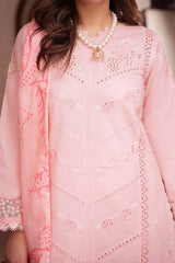 NEESHAY - 3PC LAWN EMBROIDERED FL-252