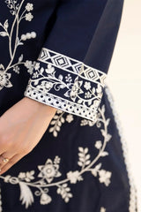 SERAN - 3PC DHANAK EMBROIDERED FL-W206