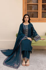 BATIK - 3PC LAWN EMBROIDERED FL-S170