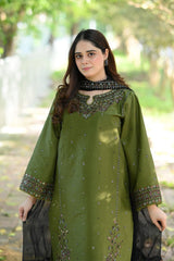 NOVA -3PC LAWN EMBRIDERED FL-B4520