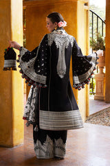 HUSSAIN REHAR -3PC LAWN EMBRIDERED FL-R1309