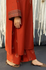 URGE - 3PC DHANAK EMBROIDERED FL-W113