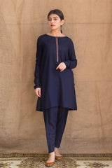 ZARPASH - 3PC DHANAK EMBROIDERED FL-W07