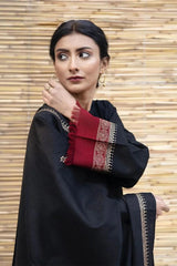 ZARPASH - 3PC DHANAK EMBROIDERED FL-W160