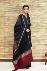 ZARPASH - 3PC DHANAK EMBROIDERED FL-W160