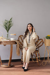 AISLING - 3PC DHANAK EMBROIDERED FL-W164