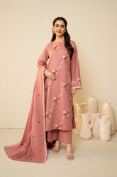 BATIK - 3PC DHANAK EMBROIDERED FL-W211