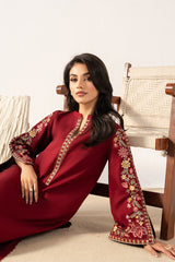 IZEL - 2PC DHANAK EMBROIDERED FL-W208