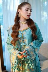 JADE -3PC LAWN EMBRIDERED FL-RF1484