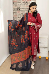 URGE - 3PC DHANAK EMBROIDERED FL-W151