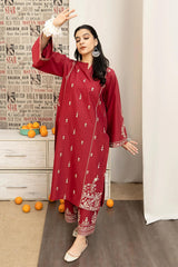 URGE - 3PC DHANAK EMBROIDERED FL-W151