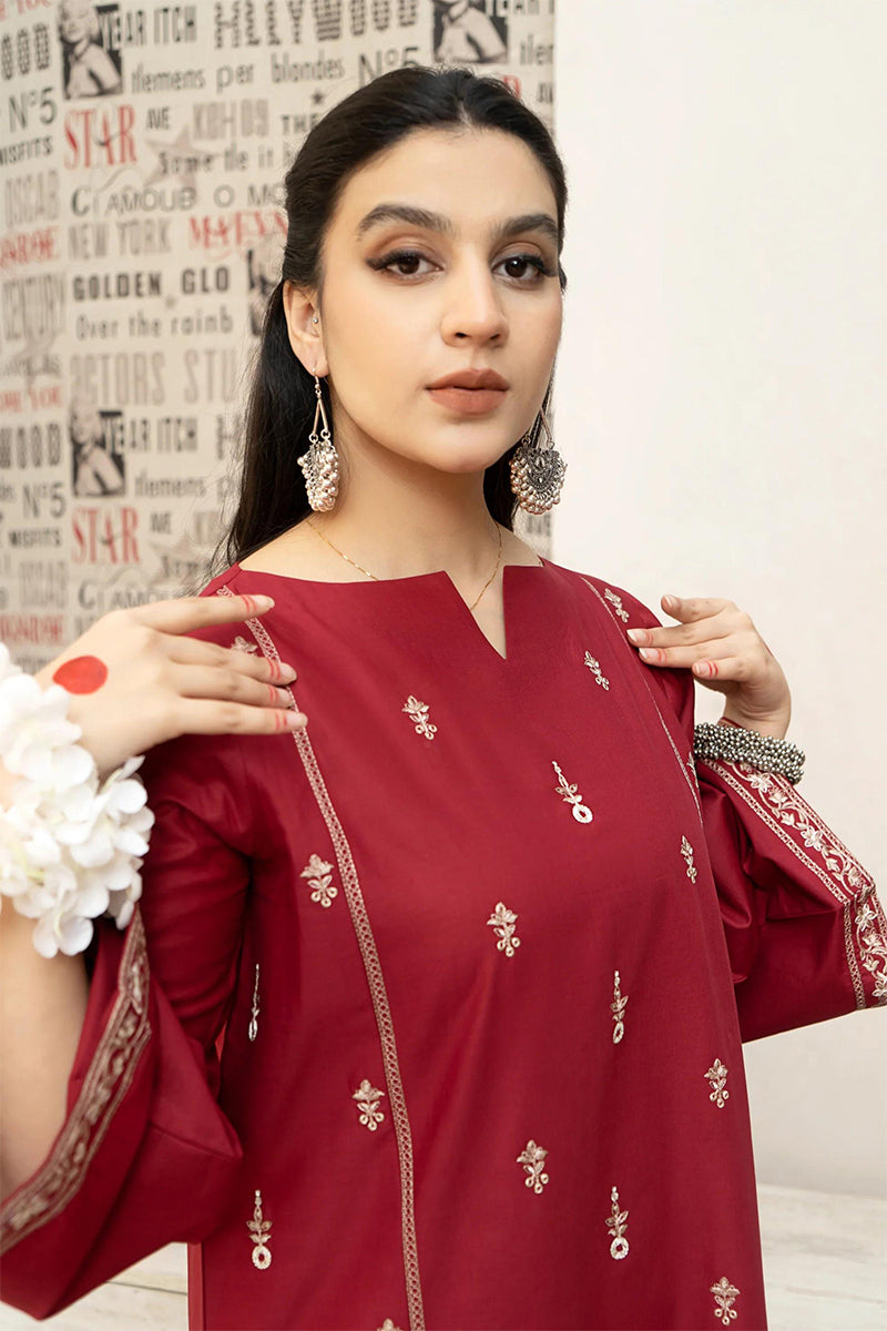 URGE - 3PC DHANAK EMBROIDERED FL-W151