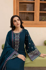 BATIK - 3PC DHANAK EMBROIDERED FL-W170
