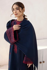 JAZMIN- 3PC DHANAK EMBROIDERED FL-W30