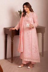 NEESHAY - 3PC LAWN EMBROIDERED FL-252