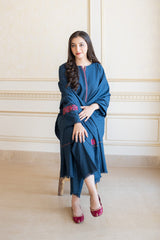 AISLING - 3PC DHANAK EMBROIDERED FL-W70