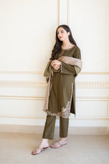 AISLING- 3PC DHANAK EMBROIDERED FL-W74