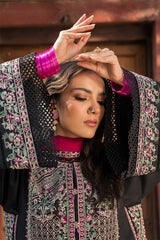 ZARPOSH - 3PC DHANAK EMBROIDERED FL-W210