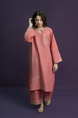 URGE - 2PC DHANAK EMBROIDERED FL-W201