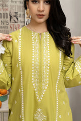 URGE - 3PC LAWN EMBROIDERED FL-S110