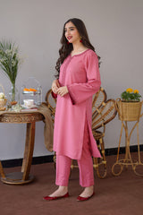 AISLING - 3PC DHANAK EMBROIDERED FL-W161