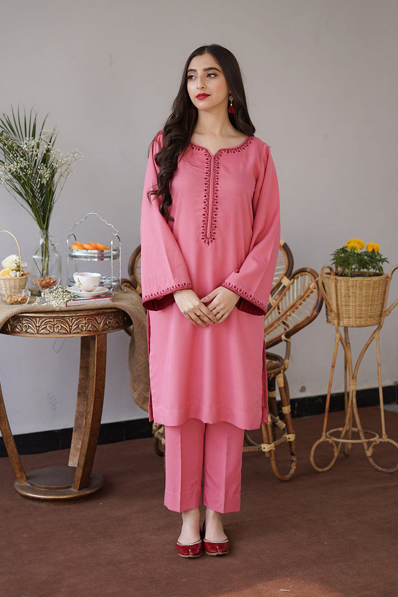 AISLING - 3PC DHANAK EMBROIDERED FL-W161