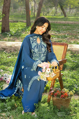 PANACHE - 3PC DHANAK EMBROIDERED FL-W205