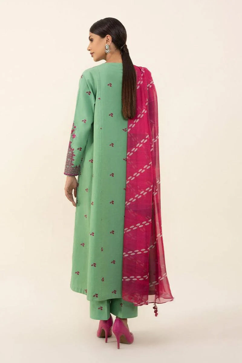 SAPPHIRE - 3PC LAWN EMBROIDERED FL-S122