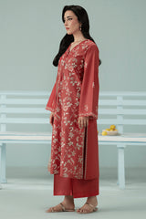 SERAN - 3PC DHANAK EMBROIDERED FL-W202