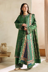 ZARA SHAH JAHAN - 3PC DHANAK EMBROIDERED FL-W81G