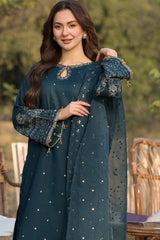 ALLYS -3PC LAWN EMBRIDERED FL-B0127