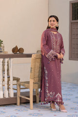 ALLYS -3PC LAWN EMBRIDERED FL-B02900