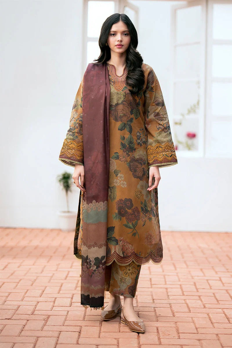 BAROQUE - 3PC KARANDI PRINTED FLKP-01