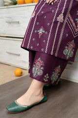 URGE - 3PC DHANAK EMBROIDERED FL-W153