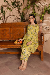 LULUSAR - 2PC DIGITAL SILK PRINTED FLSP-04