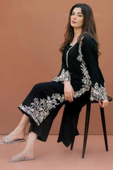 MARIA B - 2PC Dhanak EMBROIDERED FL-W93
